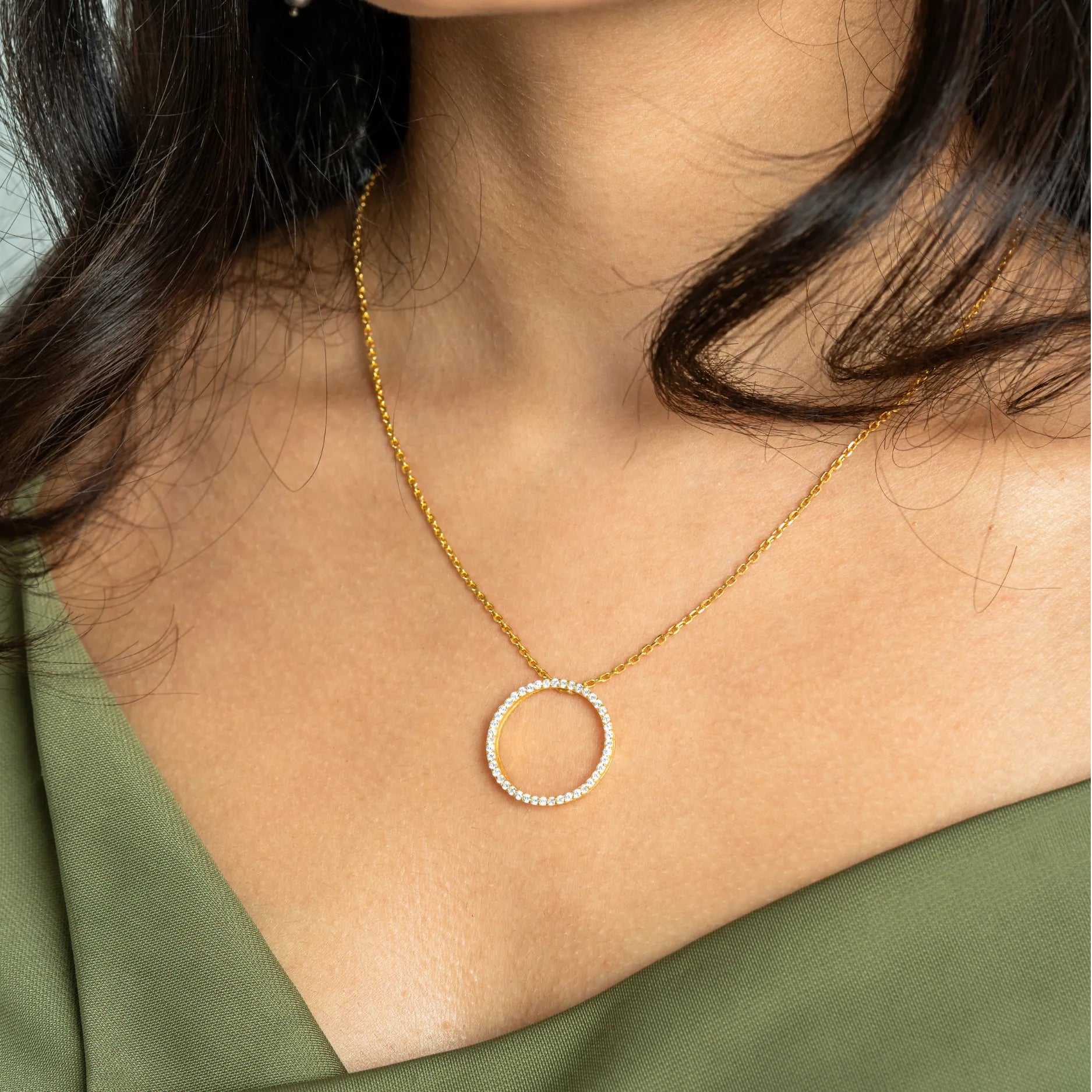 Circle of Light Necklace